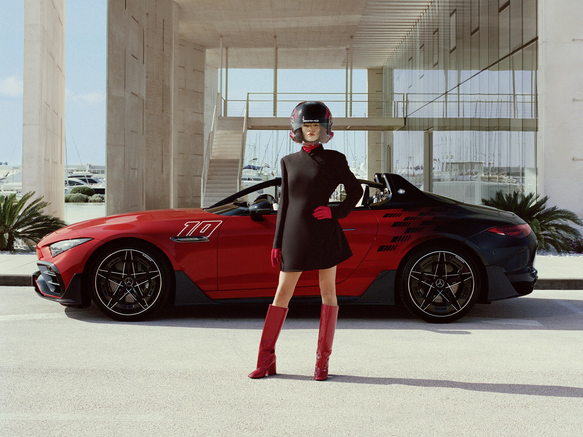 Podekscytowanie Mercedes-AMG.