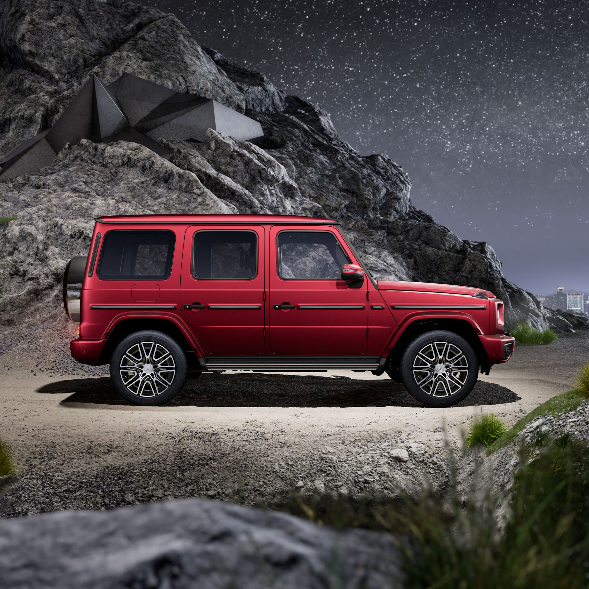 Nadwozie | Świat Klasy G | Mercedes-Benz Nadwozie Mercedes-Benz Klasa G.