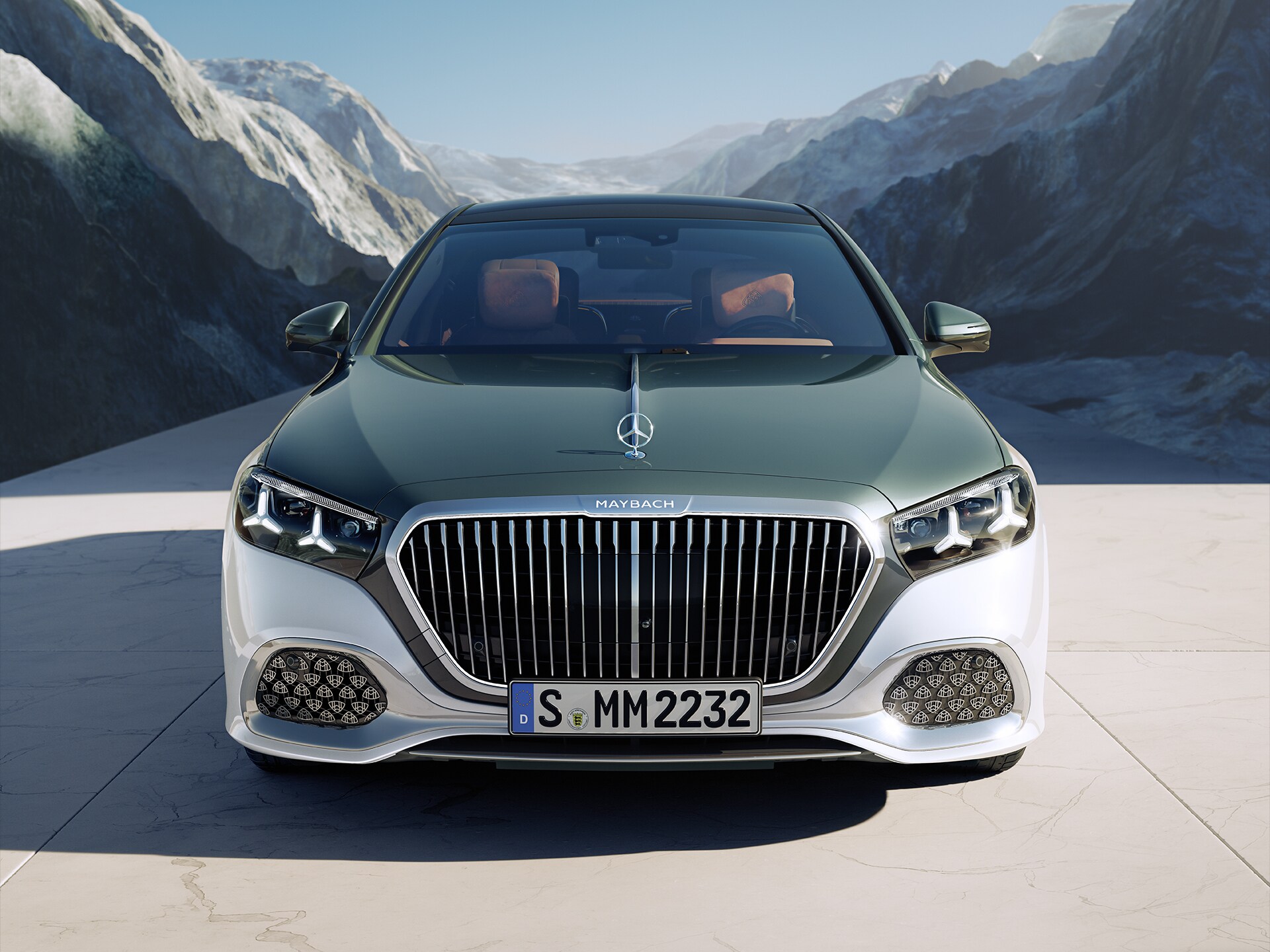 Klasa S Mercedes-Maybach – widok z boku.