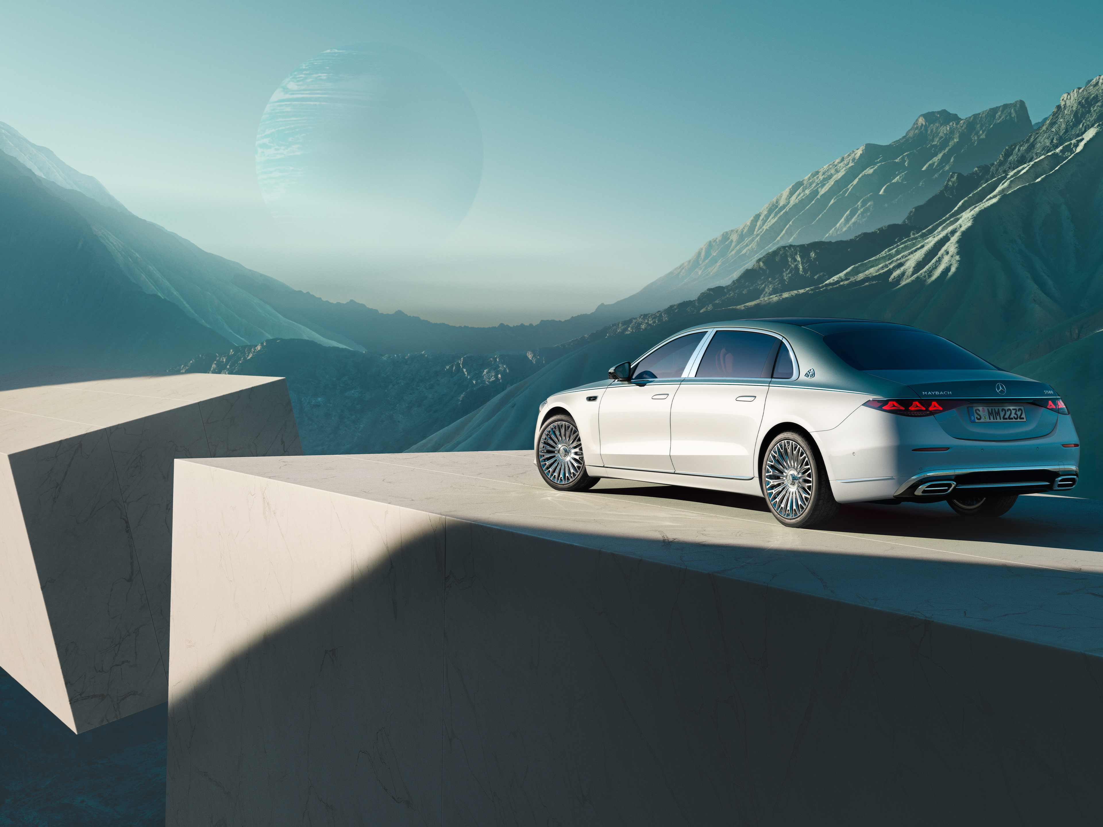 Klasa S | Marka | Mercedes-Maybach Mercedes-Maybach Klasa S – widok z boku.