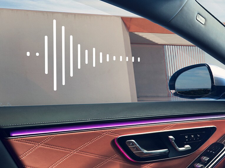 Wnętrze w Mercedesie-Maybach Klasy S.