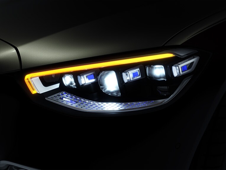 Reflektor DIGITAL LIGHT w modelu Mercedes-Maybach Klasa S.