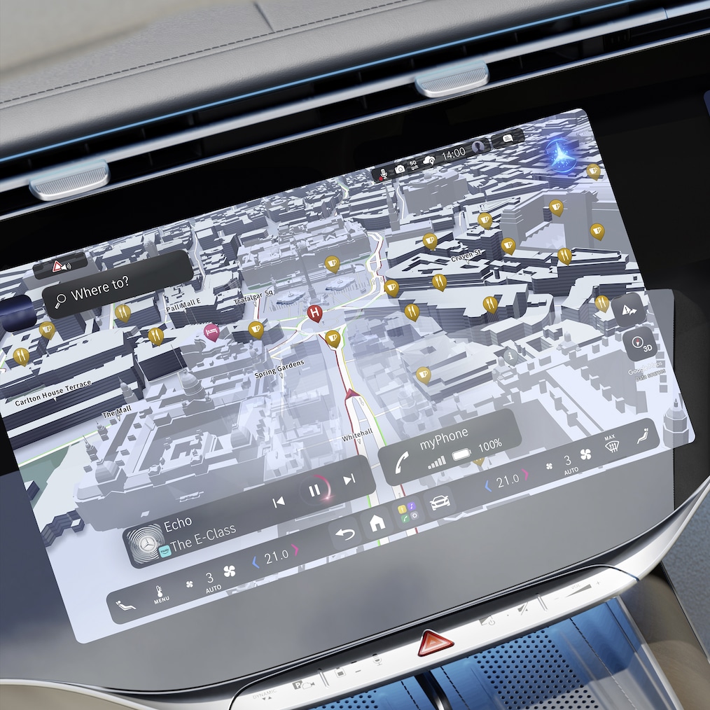 Wirtualny asystent MBUX.