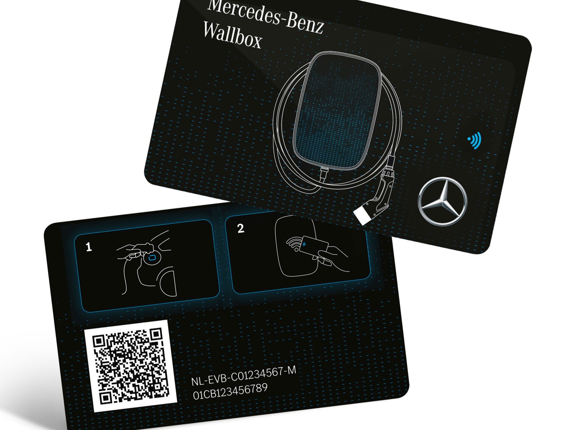 Karta RFID Mercedes-Benz.
