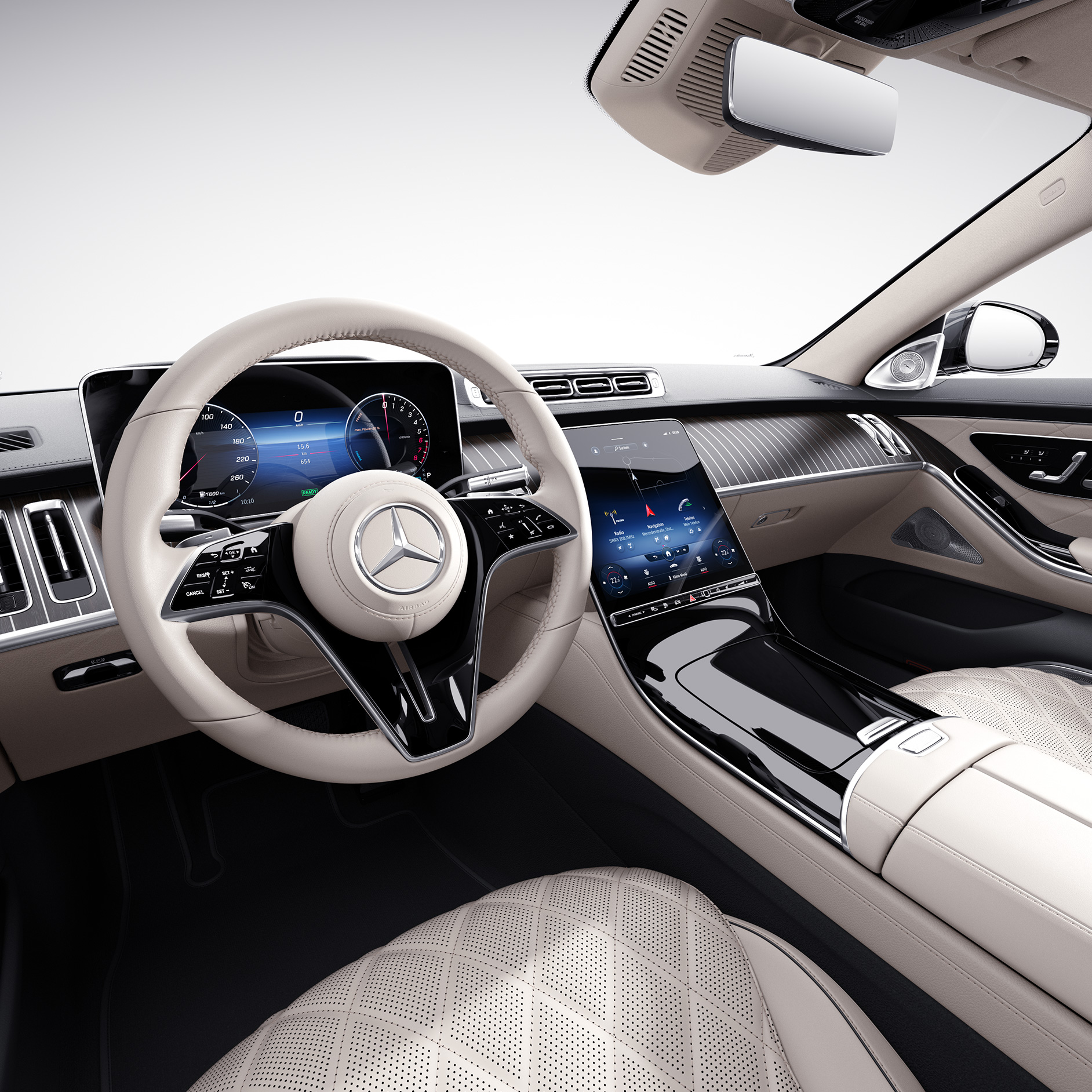 DRIVE PILOT | Mercedes-Benz Intelligent Drive Wnętrze Klasy S Mercedes-Benz.