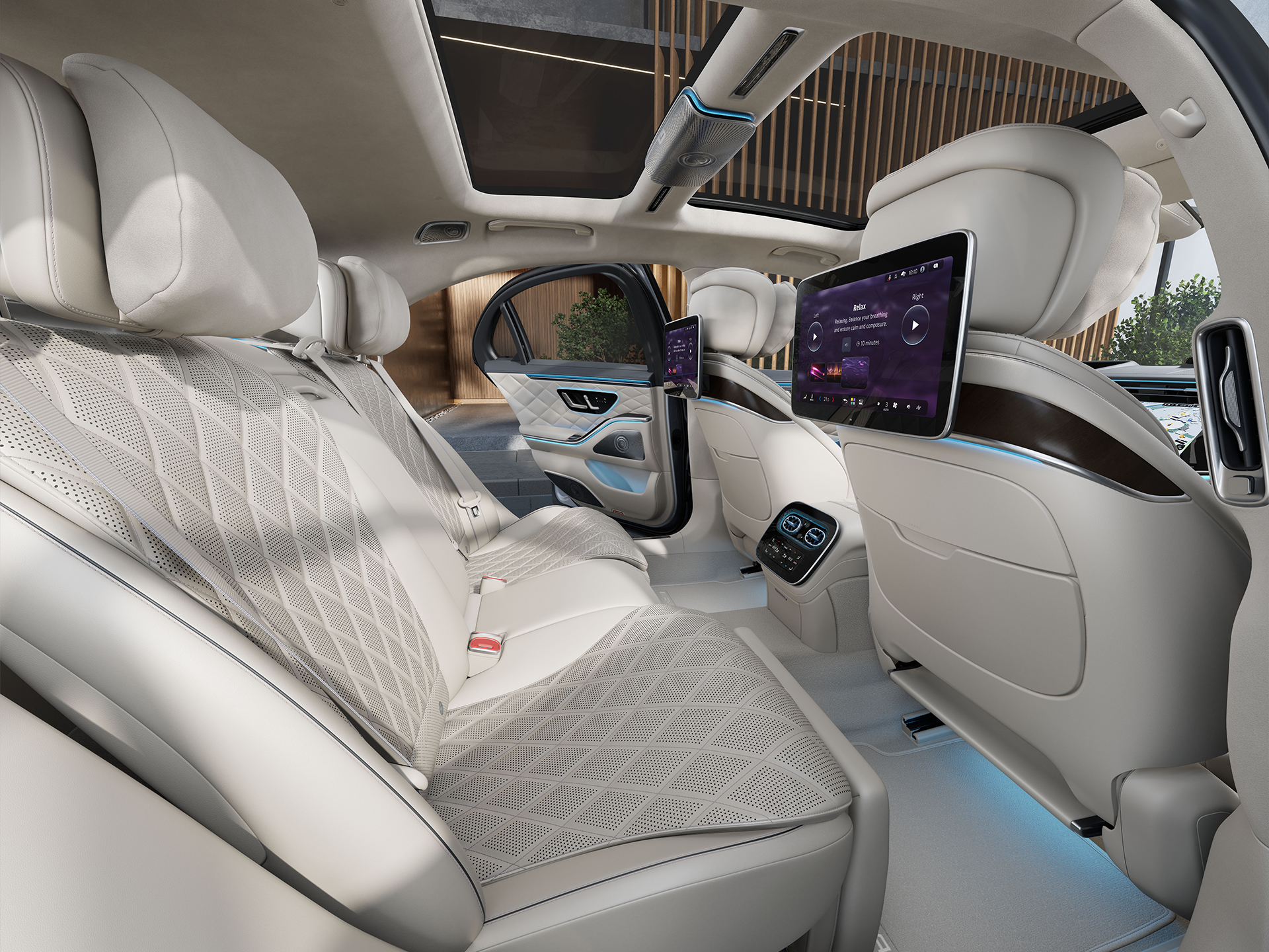 Komfort | Mercedes-Benz Wnętrze samochodu Mercedes-Benz.