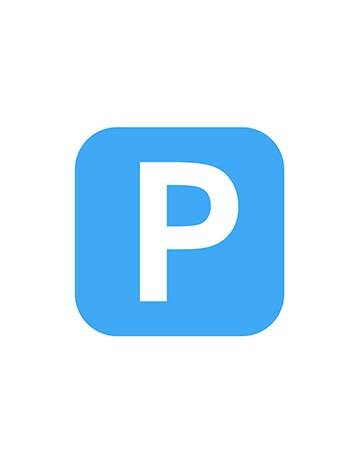 Ikona symbolizująca parking.