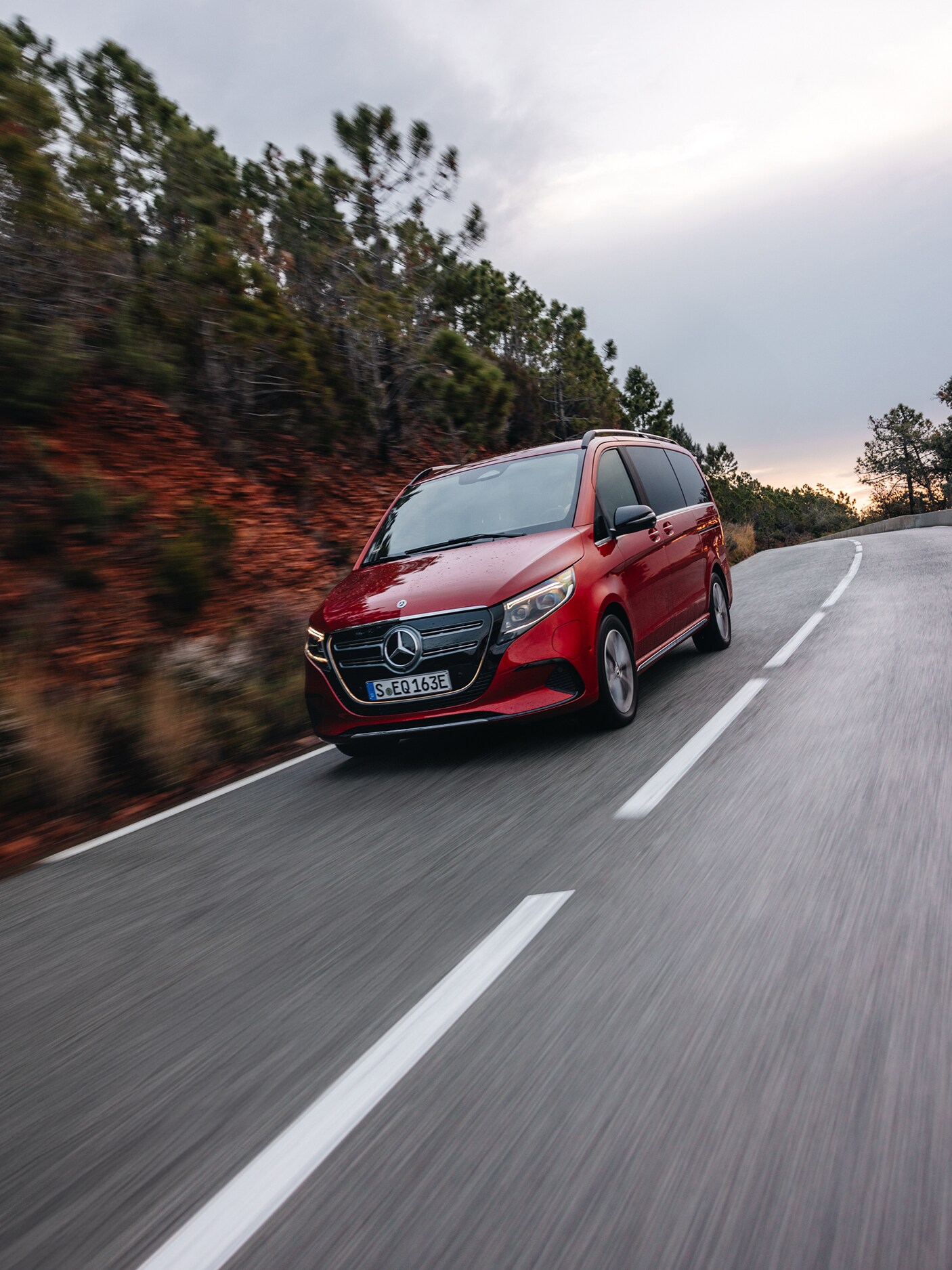 Nadwozie Mercedesa EQV.