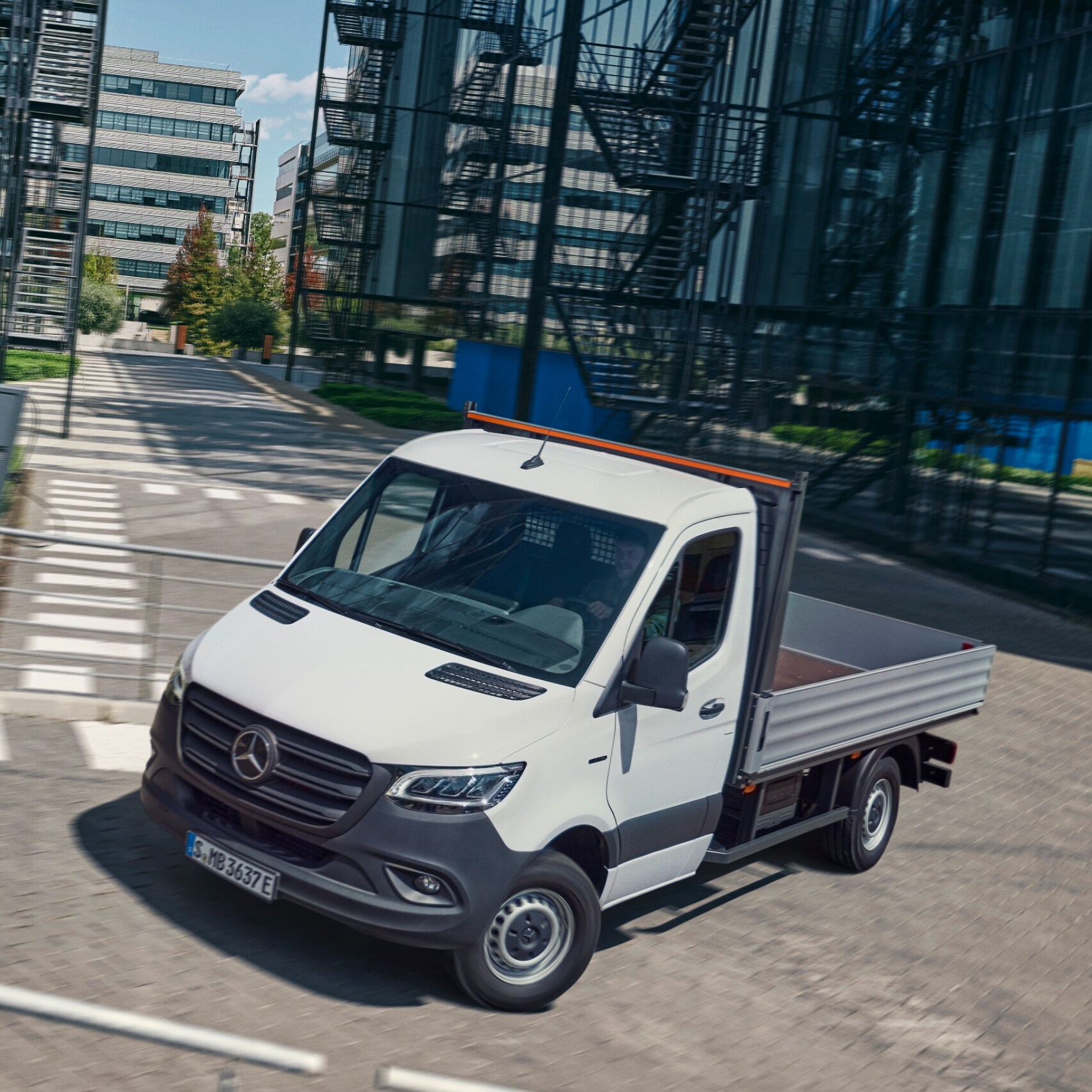 Mercedes-Benz eSprinter Podwozie do zabudowy.