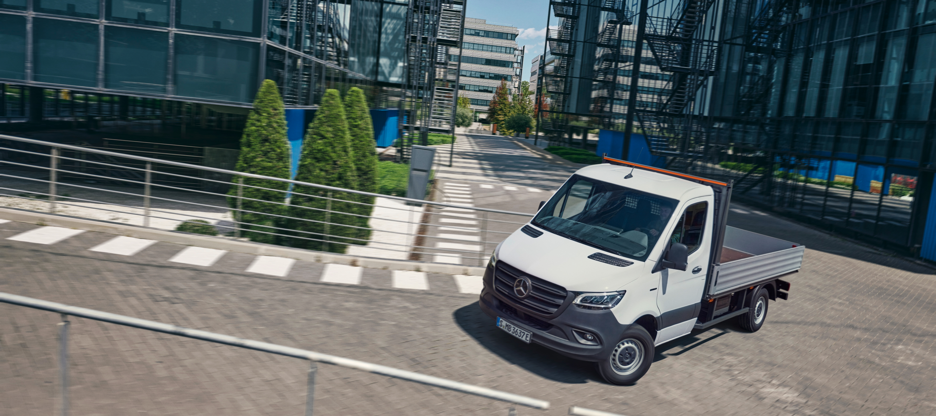 Porównanie pojazdów | eSprinter Podwozie do zabudowy | Mercedes-Benz Mercedes-Benz eSprinter Podwozie do zabudowy.