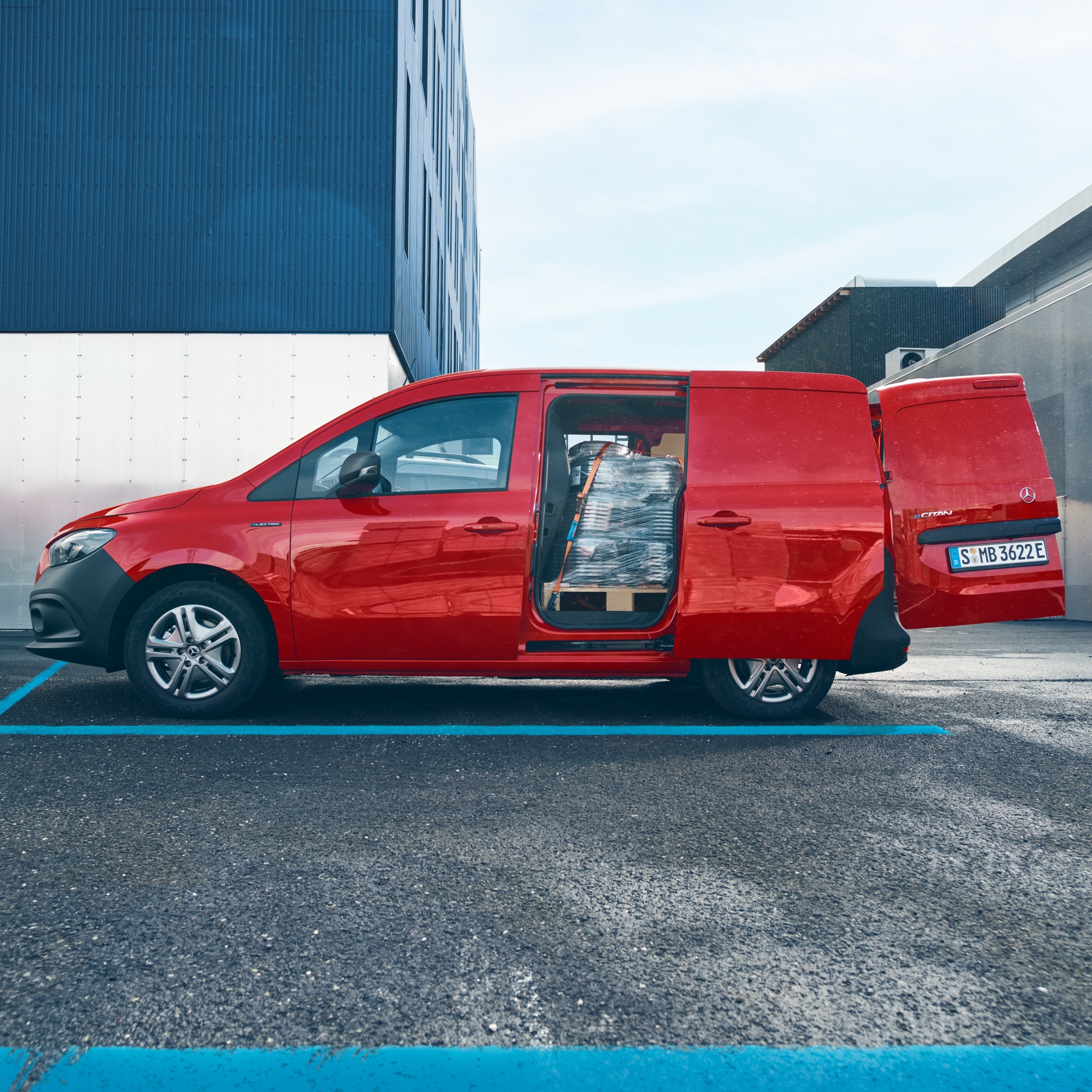 eCitan Furgon | Mercedes-Benz Mercedes-Benz eCitan Furgon jako mały samochód dostawczy.