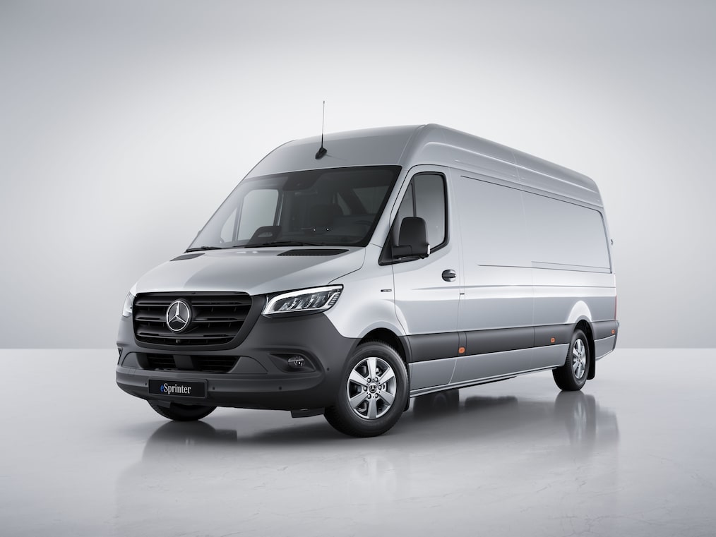 Pakiet wyposażenia SELECT w modelu Mercedes-Benz eSprinter Furgon.