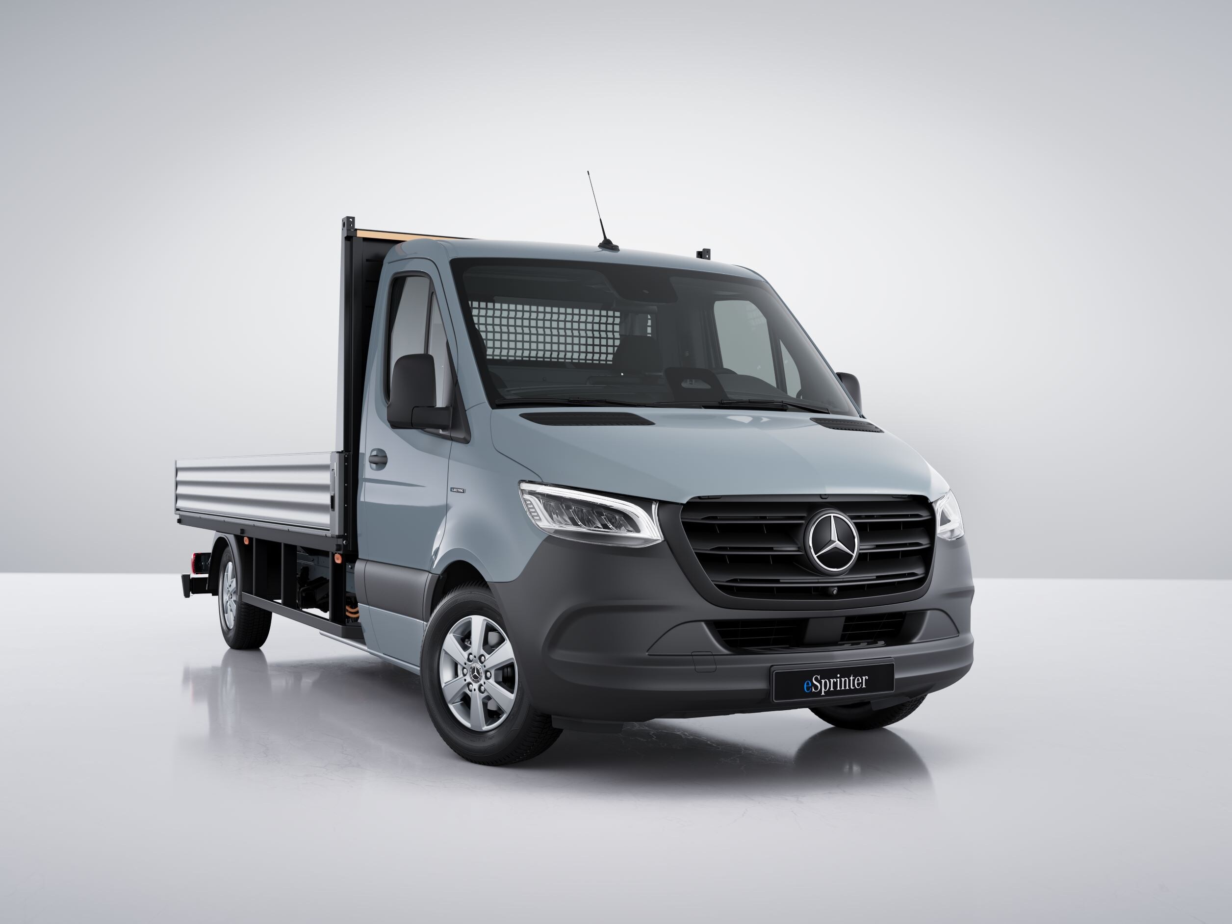 Mercedes-Benz eSprinter Pojazd skrzyniowy.