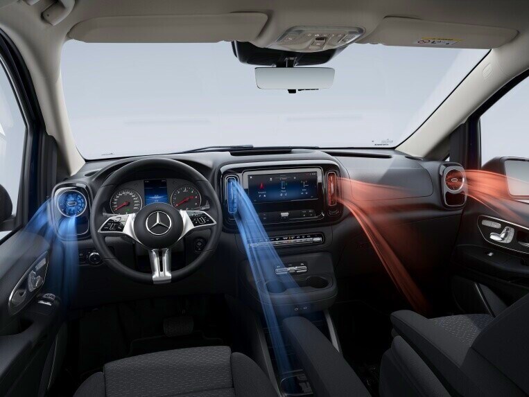 Ilustracja Mercedes-Benz THERMOTRONIC dla modelu Mercedes-Benz Vito.