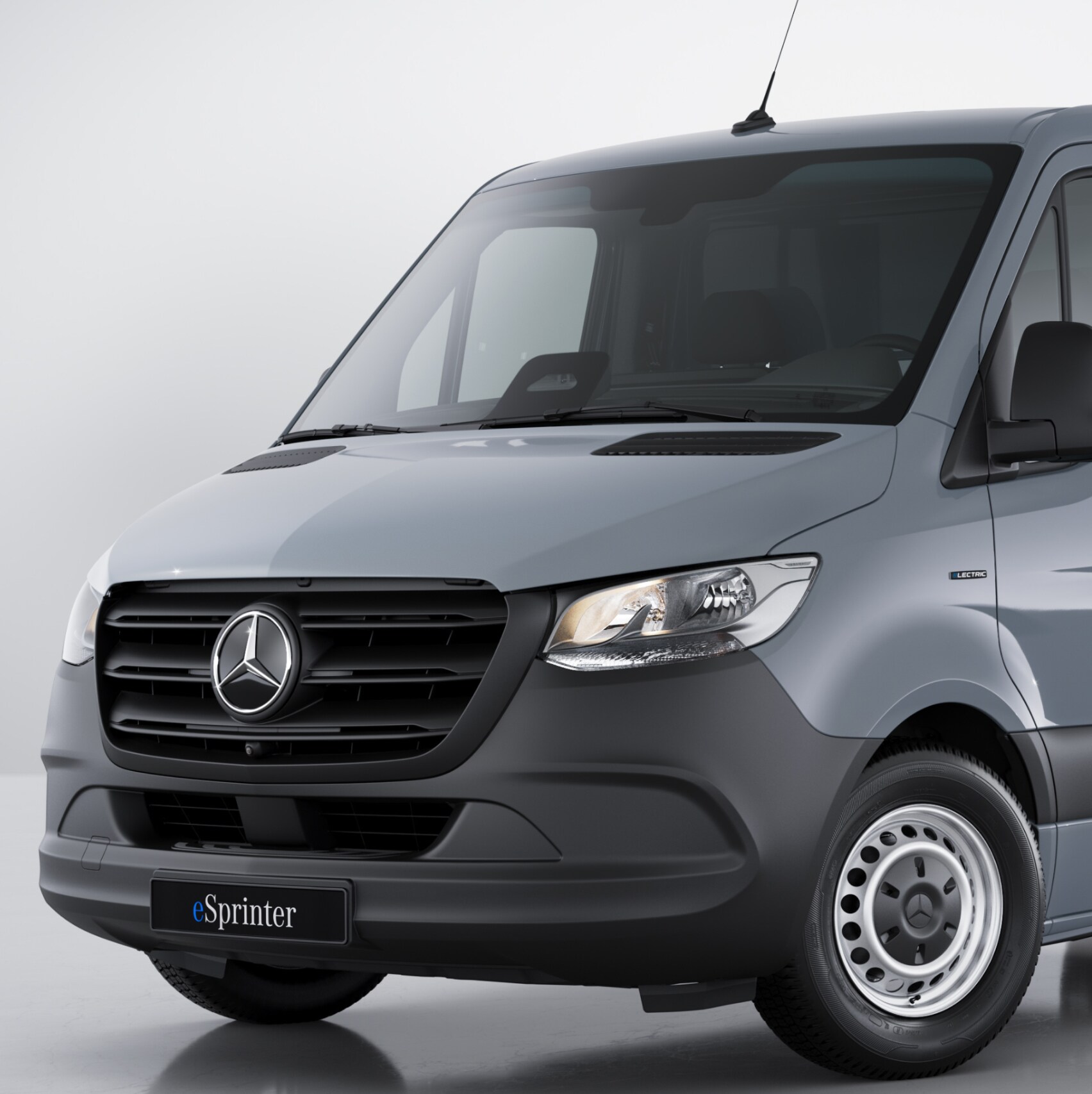 Mercedes-Benz eSprinter z podwoziem do zabudowy.