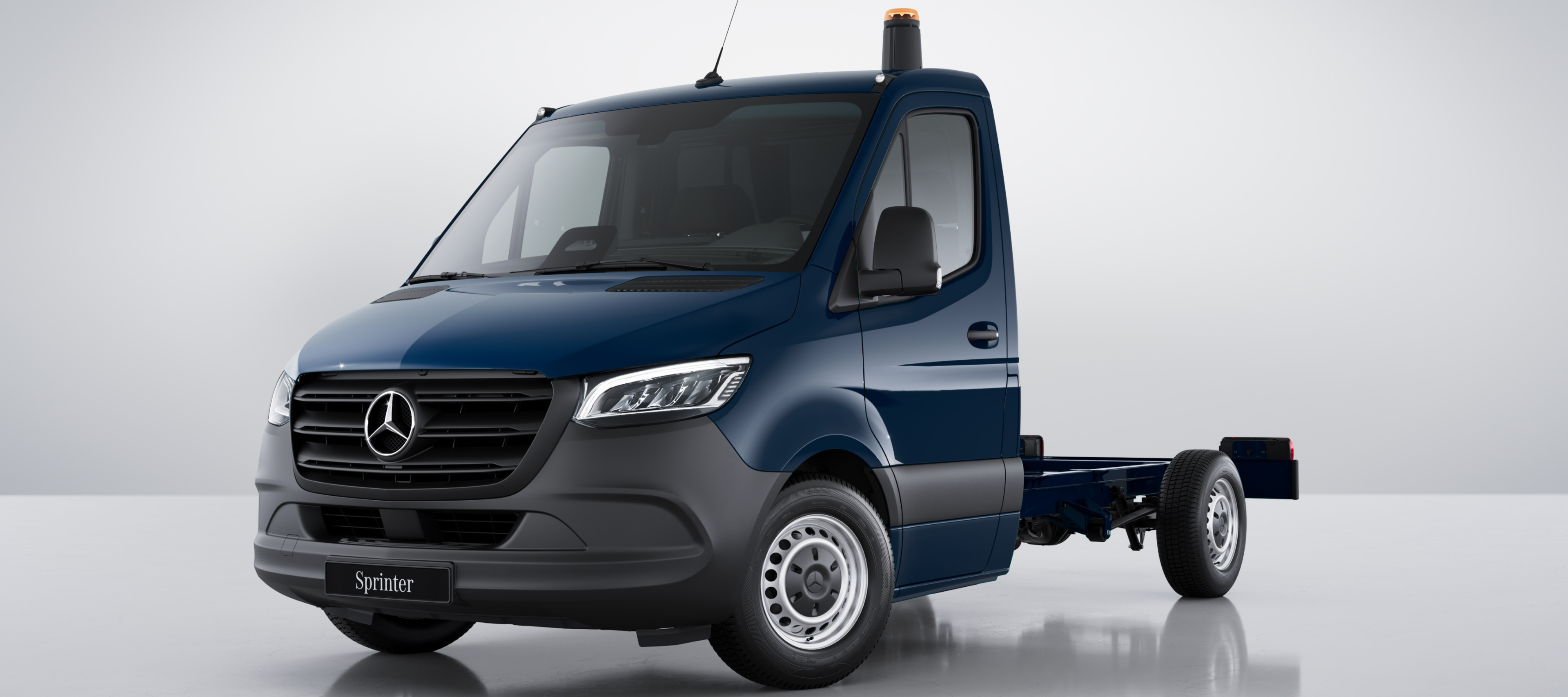 Porównanie pojazdów | Sprinter podwozie do zabudowy | Mercedes-Benz Mercedes-Benz Sprinter z podwoziem do zabudowy.