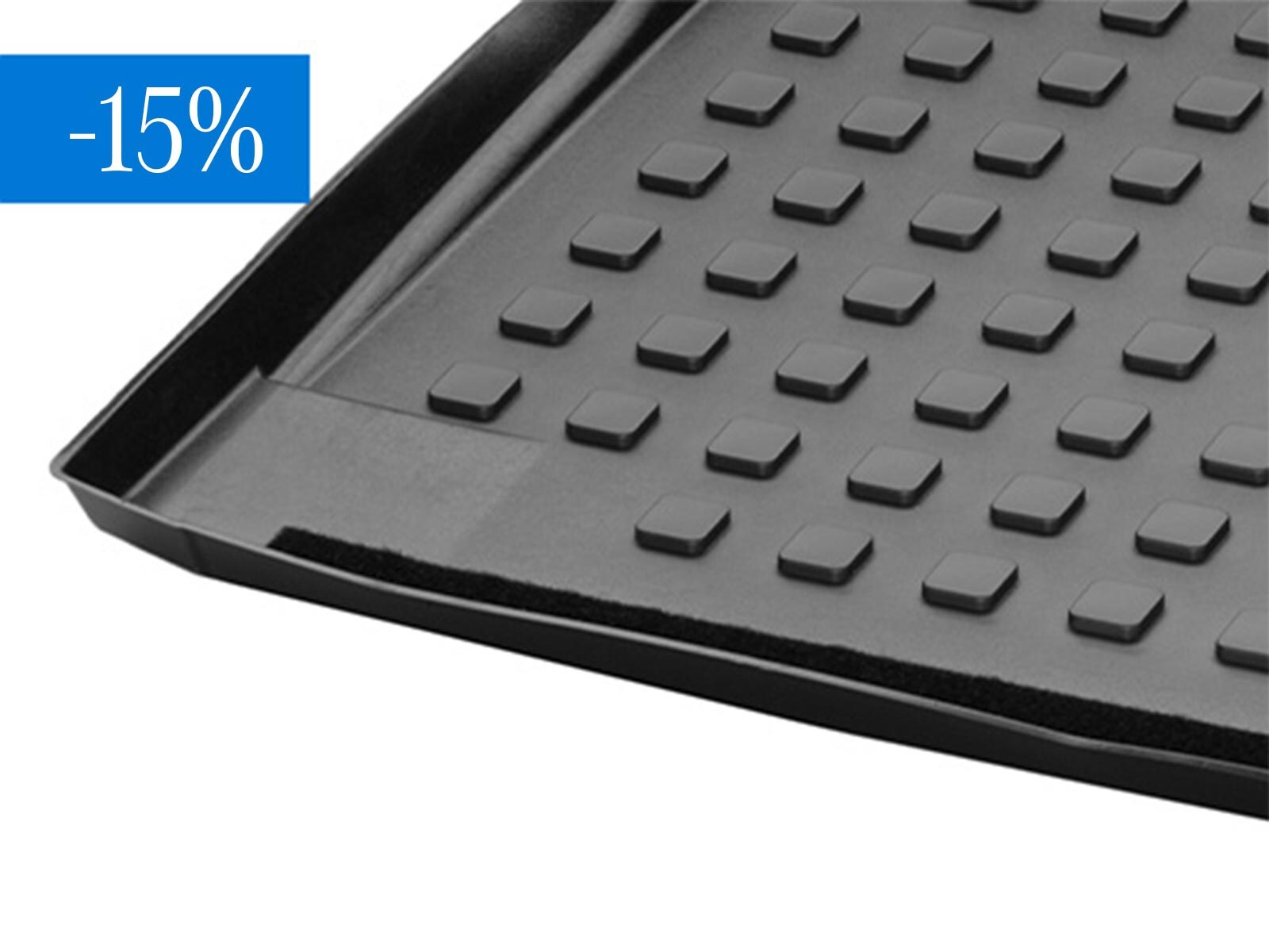 Gumowa mata do bagażnika Mercedes-Benz.