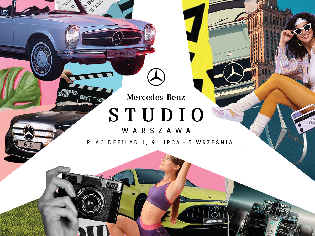 Mercedes-Benz Studio Warszawa | Mercedes-Benz Abstrakcyjna ilustracja wydarzenia Mercedes-Benz Studio Warszawa.