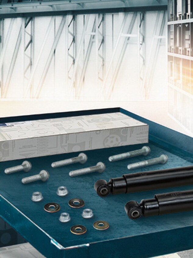 Pakiety części dla starszych samochodów dostawczych