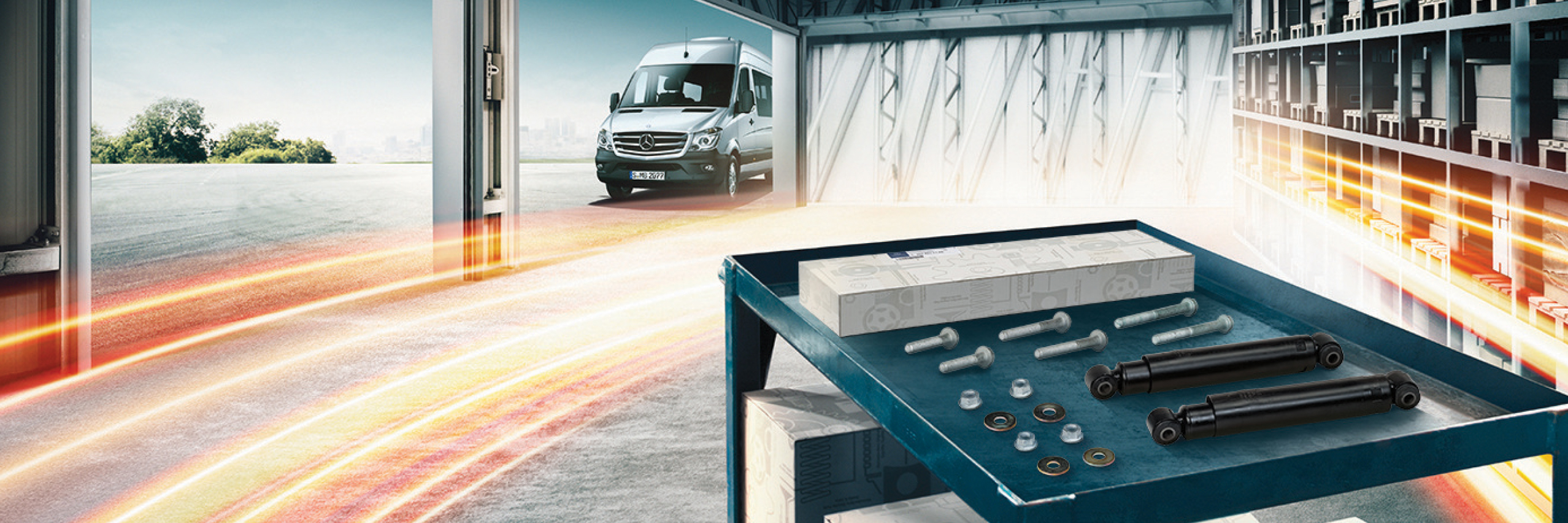 Pakiety części dla starszych samochodów | Samochody dostawcze Mercedes-Benz Pakiety części dla starszych samochodów dostawczych