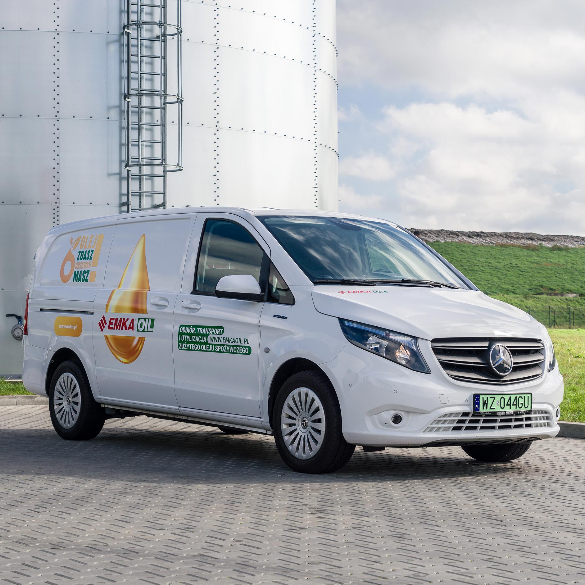 eSprinter w Emka S.A. – zielony transport odpadów medycznych eSprinter w Emka S.A. – zielony transport odpadów medycznych