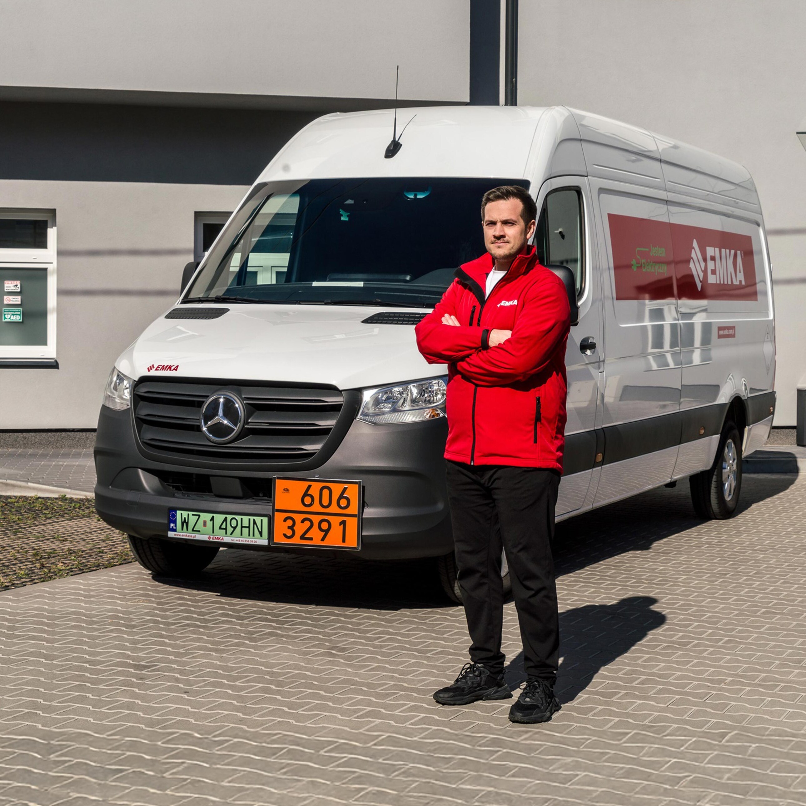 eSprinter w Emka S.A. – zielony transport odpadów medycznych