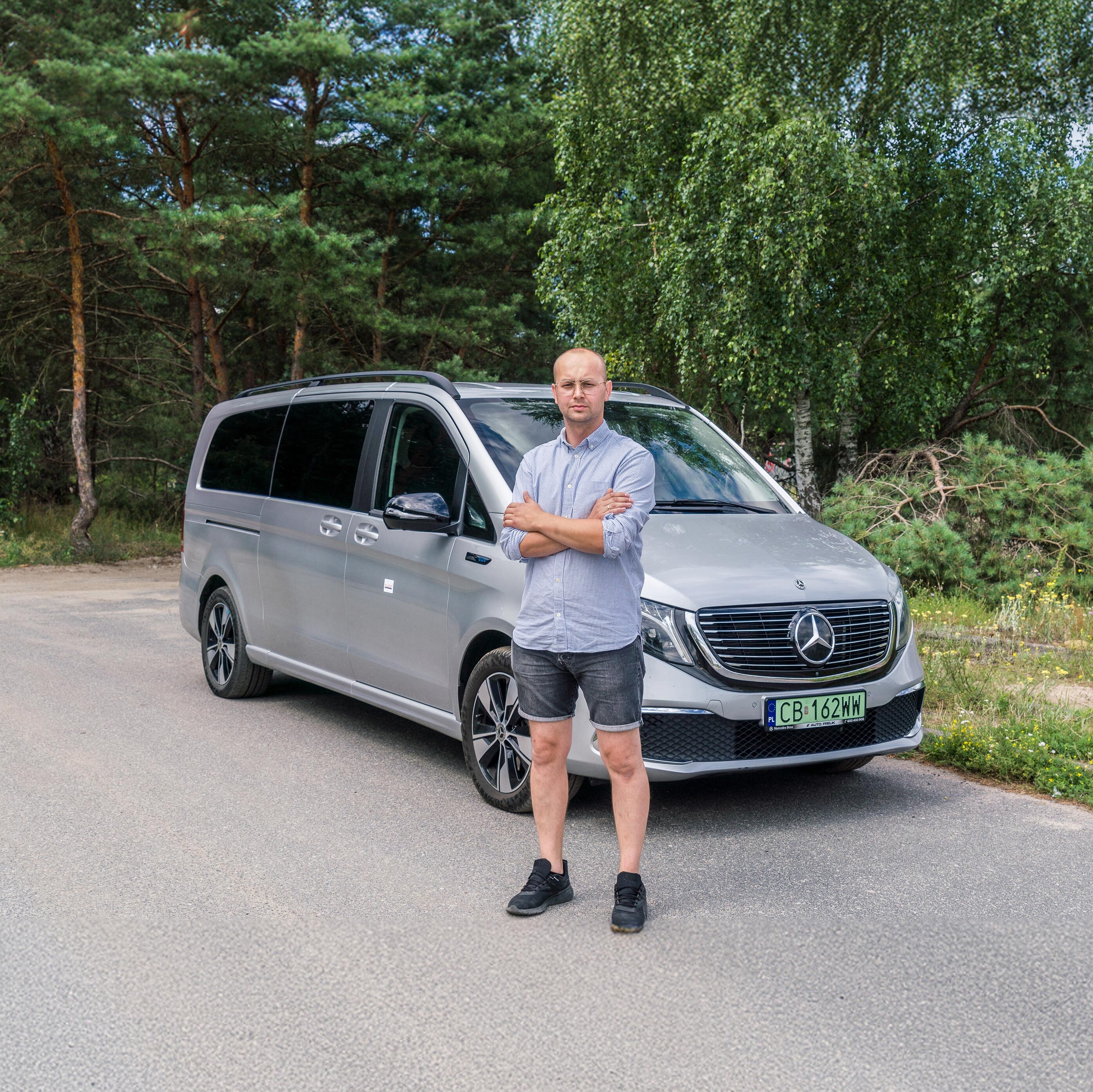 Mercedes-Benz EQV w ośrodku rehabilitacji Neuron