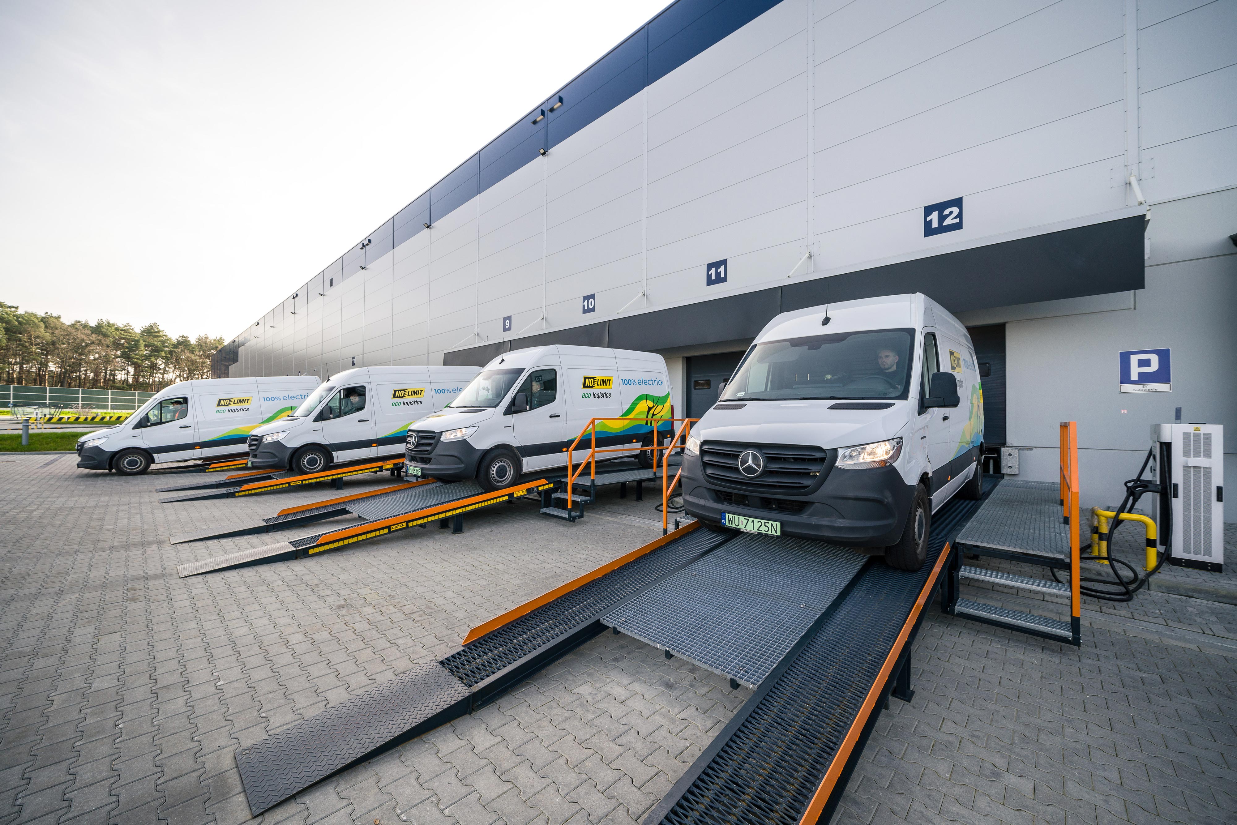 eSprintery w No Limit – idealny partner w miejskiej logistyce eSprintery w No Limit – idealny partner w miejskiej logistyce